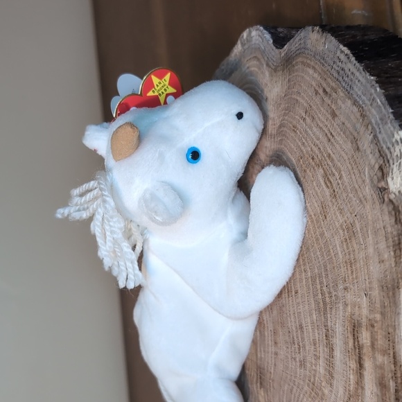 TY MYSTIC Beanie Baby Mystic the Unicorn Brown Horn Collectibles BD 5-21-94 - Picture 6 of 8